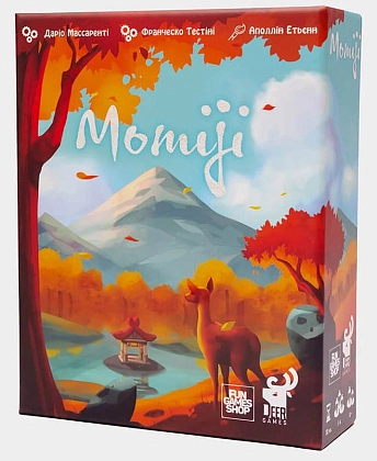 Настольная игра Momiji , бренду Fun Games Shop, для 1-4 гравців, час гри < 30мин. - KUBIX