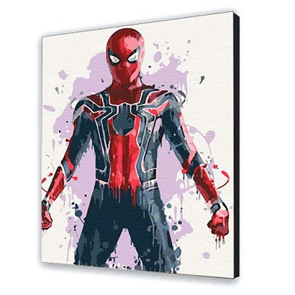 Картина по номерам Spider-Man (40х50 см) без подрамника, бренду Art Craft - KUBIX