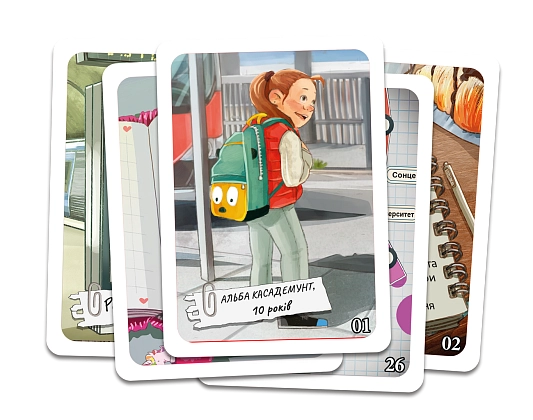 Настільна гра Шерлок дитячий №1. Де Альба? (Sherlock Junior: Alba), бренду Geekach Games, для 2-8 гравців, час гри < 60хв. - 3 - KUBIX