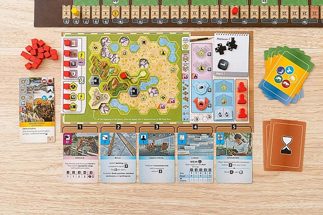Новый Ковчег (Ark Nova) (EN), для 1-4 гравців, час гри > 60мин. - 4 - KUBIX