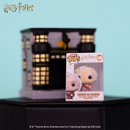 Игровая фигурка Bitty Pop! Оливандер и магазин волшебных палочек (Город: Garrick Ollivander and Ollivander Wand Shop), бренду Funko - 5 - KUBIX