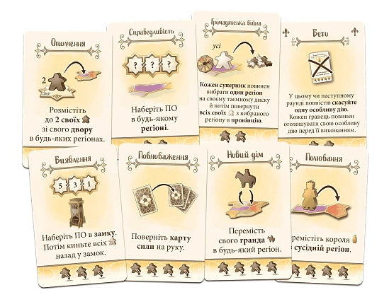 Настольная игра Эль Гранде (El Grande), бренду Feelindigo, для 2-5 гравців, час гри > 60мин. - 3 - KUBIX