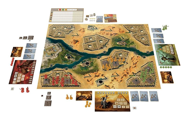 Настольная игра Кемет: Кровь и Песок (Kemet: Blood and Sand), бренду Geekach Games, для 2-5 гравців, час гри > 60мин. - 3 - KUBIX