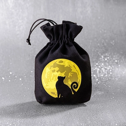 Мешочек CATS Dice Pouch: The Mooncat, бренду Q-Workshop - 2 - KUBIX