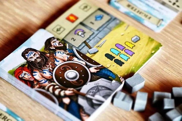 Настільна гра Адріанів вал (Hadrian's Wall), бренду Lord of Boards, для 1-6 гравців, час гри < 30хв. - 11 - KUBIX