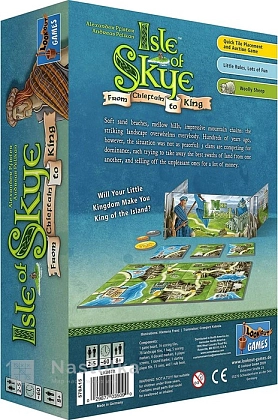Настольная игра Isle of Skye: From Chieftain to King (Остров Скай: От вождя до короля) (EN), бренду Lookout Games, для 2-5 гравців, час гри < 30мин. - 2 - KUBIX