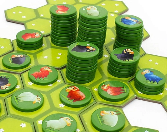 Настільна гра Бойові Вівці (Battle Sheep), бренду Lelekan, для 2-4 гравців, час гри < 30хв. - 3 - KUBIX