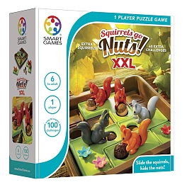 Настольная игра "Вперед, за орехами! XXL" (Squirrels Go Nuts XXL) - KUBIX Настольная игра "Вперед, за орехами! XXL" (Squirrels Go Nuts XXL)