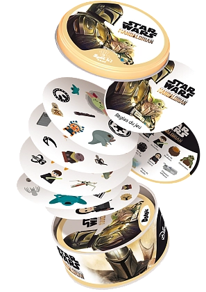 Настільна гра Доббл Мандалорець (Dobble Star Wars The Mandalorian) (FR), бренду Asmodee, для 2-8 гравців, час гри < 30хв. - 5 - KUBIX