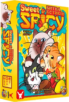 Настільна гра Sweet & Spicy. Битва котиків