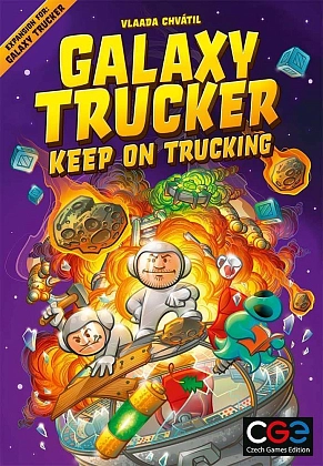 Настольная игра Galaxy Trucker: Keep on Trucking (Галактический Далекобойщик: Последующие перевозки) (EN), бренду Czech Games Edition, для 2-4 гравців, час гри < 30мин. - 9 - KUBIX