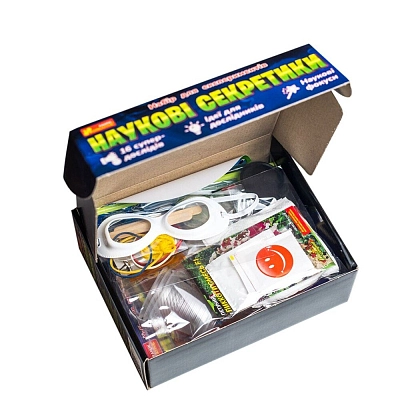 Набор для экспериментов Научные секретики, бренду Ранок, для 1-4 гравців - 5 - KUBIX