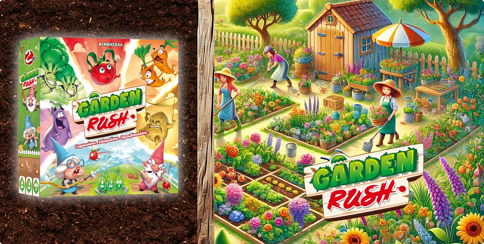 Баннер Garden Rush