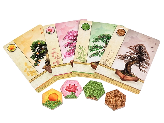 Настольная игра Бонсай (Bonsai), бренду Игромаг, для 1-4 гравців, час гри < 60мин. - 7 - KUBIX