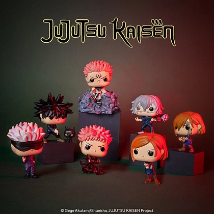 Ігрова фігурка FUNKO POP! МЕГУМІ З СОБАКОЮ (Megumi Fushiguro with Dog) Jujutsu Kaisen: #1112, бренду Funko - 5 - KUBIX