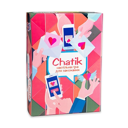 Настільна гра Chatik , бренду Strateg, для 2-4 гравців - KUBIX