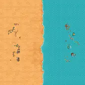 Мініатюра товару Настільна гра Суша проти Моря (Land vs Sea) - 3