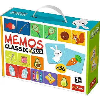 Настольная игра Мемос Классический: Логика (Memos Classic & Plus Logic) - KUBIX Настольная игра Мемос Классический: Логика (Memos Classic & Plus Logic)