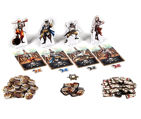 Настільна гра На абордаж! (To Glory!), бренду Fun Games Shop, для 2-4 гравців, час гри < 30хв. - 4 - KUBIX