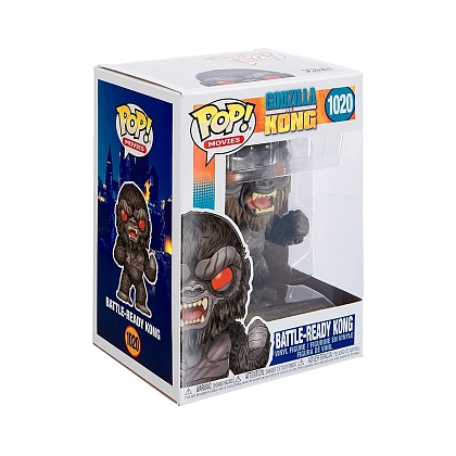 Ігрова фігурка FUNKO POP! КОНГ ГОТОВИЙ ДО БОЮ (Battle-Ready Kong) Godzilla Vs Kong: #1020, бренду Funko - 2 - KUBIX