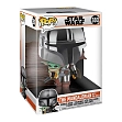 Миниатюра товара Игровая фигурка Funko Pop! Мандалорец в хроме с малышом (25 см) Star Wars: #380 - 6