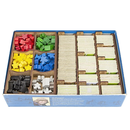 Органайзер для настільної гри Каркассон (Organizer for boardgame Carcassonne), бренду Tower Rex - KUBIX