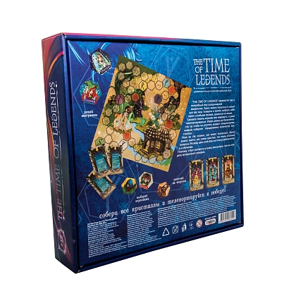 Настільна гра Час легенд (The time of legends) (RU), бренду Strateg, для 3-6 гравців, час гри < 60хв. - 2 - KUBIX