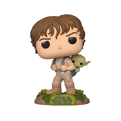 Ігрова фігурка FUNKO POP! ЛЮК З ЙОДОЮ (Luke with Yoda) Star Wars #363, бренду Funko - KUBIX