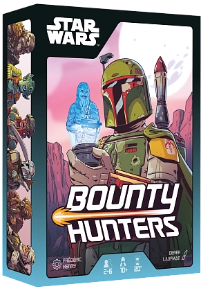 Настільна гра Зоряні війни. Мисливці за головами (Star Wars: Bounty Hunters), бренду Geekach Games, для 2-6 гравців, час гри < 30хв. - KUBIX