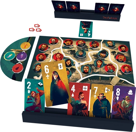 Настільна гра Дракула проти Ван Гельсінґа (Dracula vs Van Helsing), бренду Games 7Days, для 2-2 гравців, час гри < 30хв. - 4 - KUBIX
